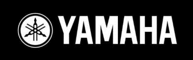 Black & white Yamaha® logo.