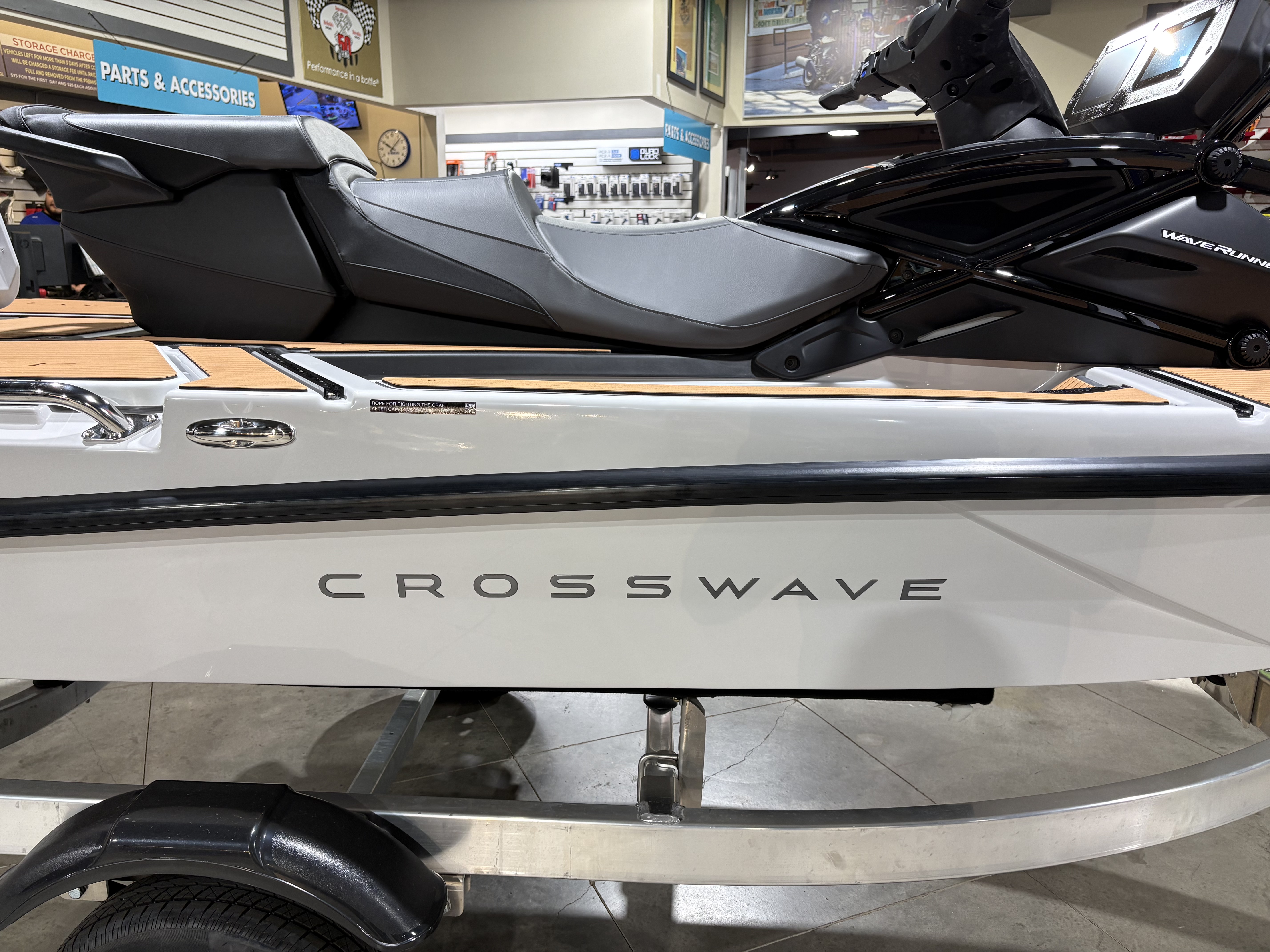 2027 Yamaha Waverunner CROSSWAVE-MIST GRAY WATERCRAFT